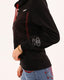 Silent Flame hoodie in black