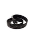Rebel Leather Belt With Black Matt Buckle